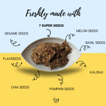 Load image into Gallery viewer, Seed Patakha - Fibre &amp; Protein Rich 7 Seed Crackers (100 gm)
